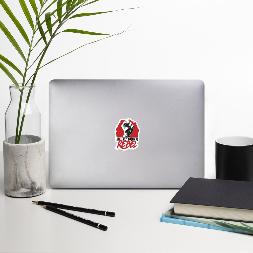 REDACTED REBEL Bubble-free stickers