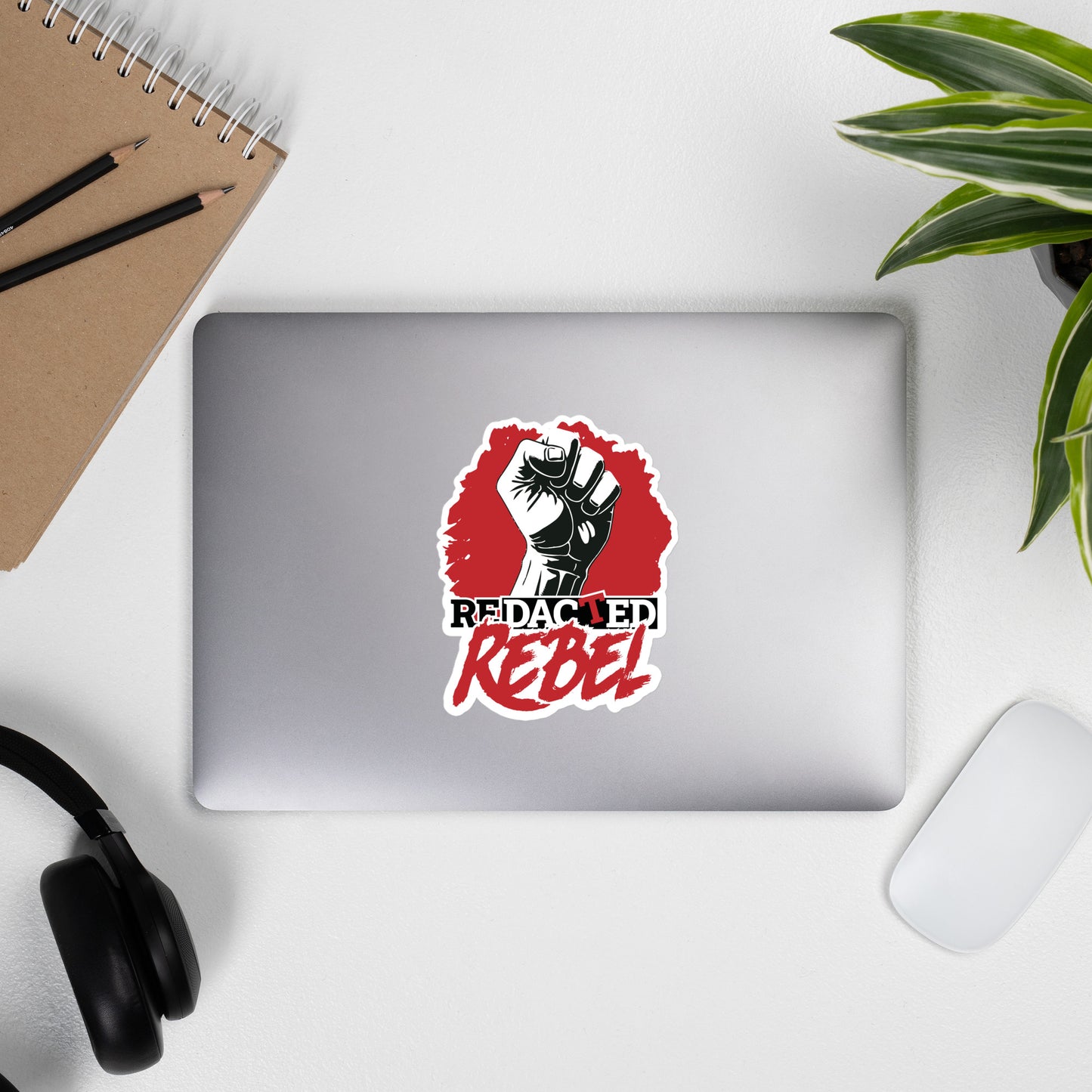 REDACTED REBEL Bubble-free stickers