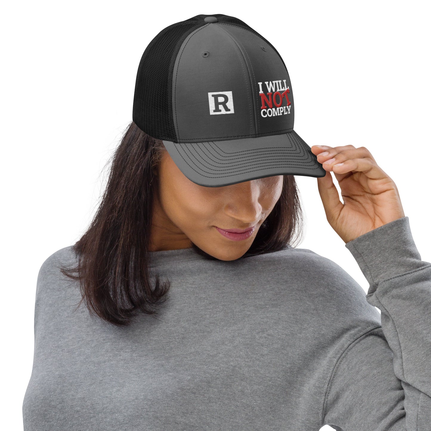 "I Will Not Comply" Trucker Cap