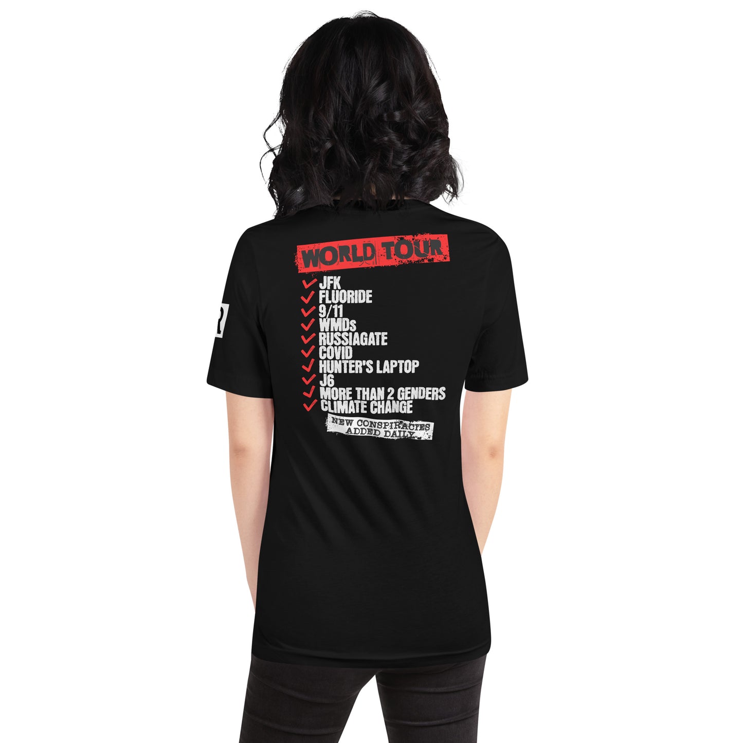 Conspiracy Knower Unisex t-shirt