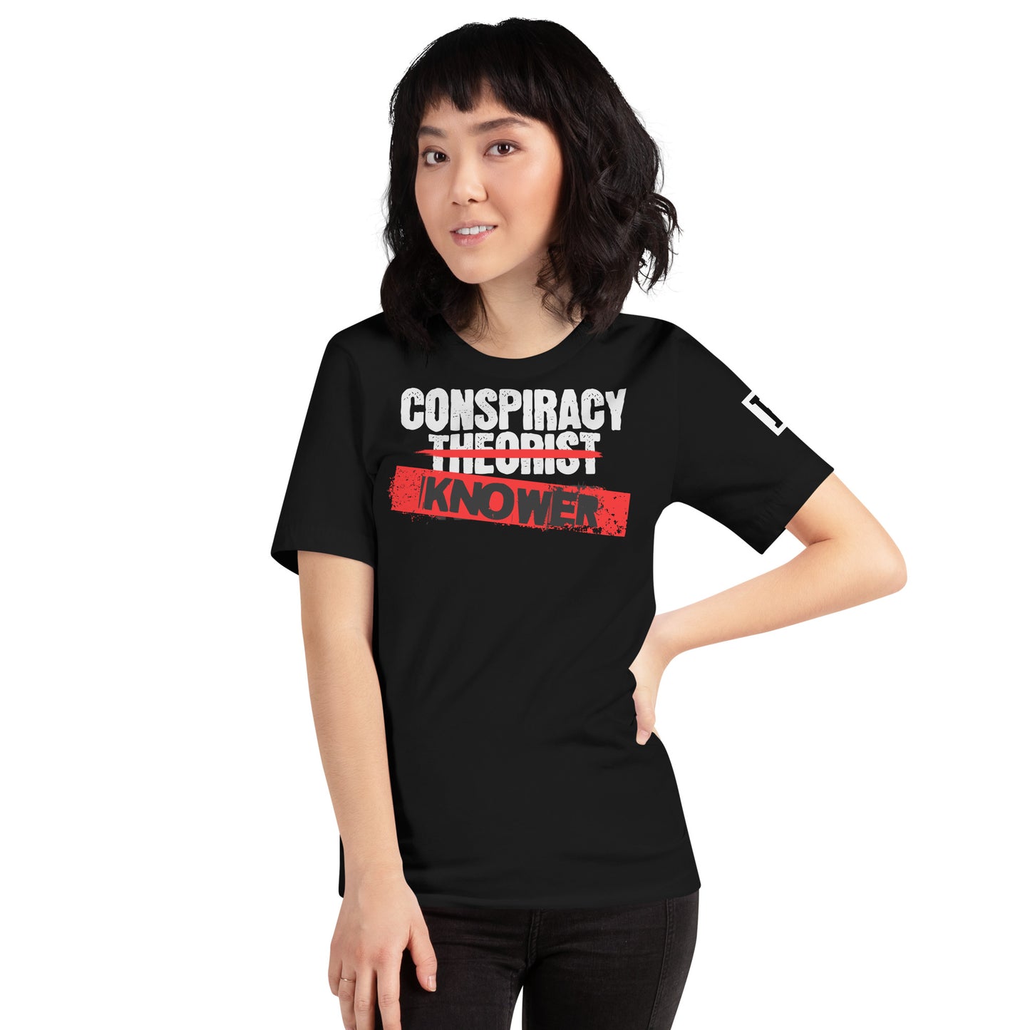 Conspiracy Knower Unisex t-shirt