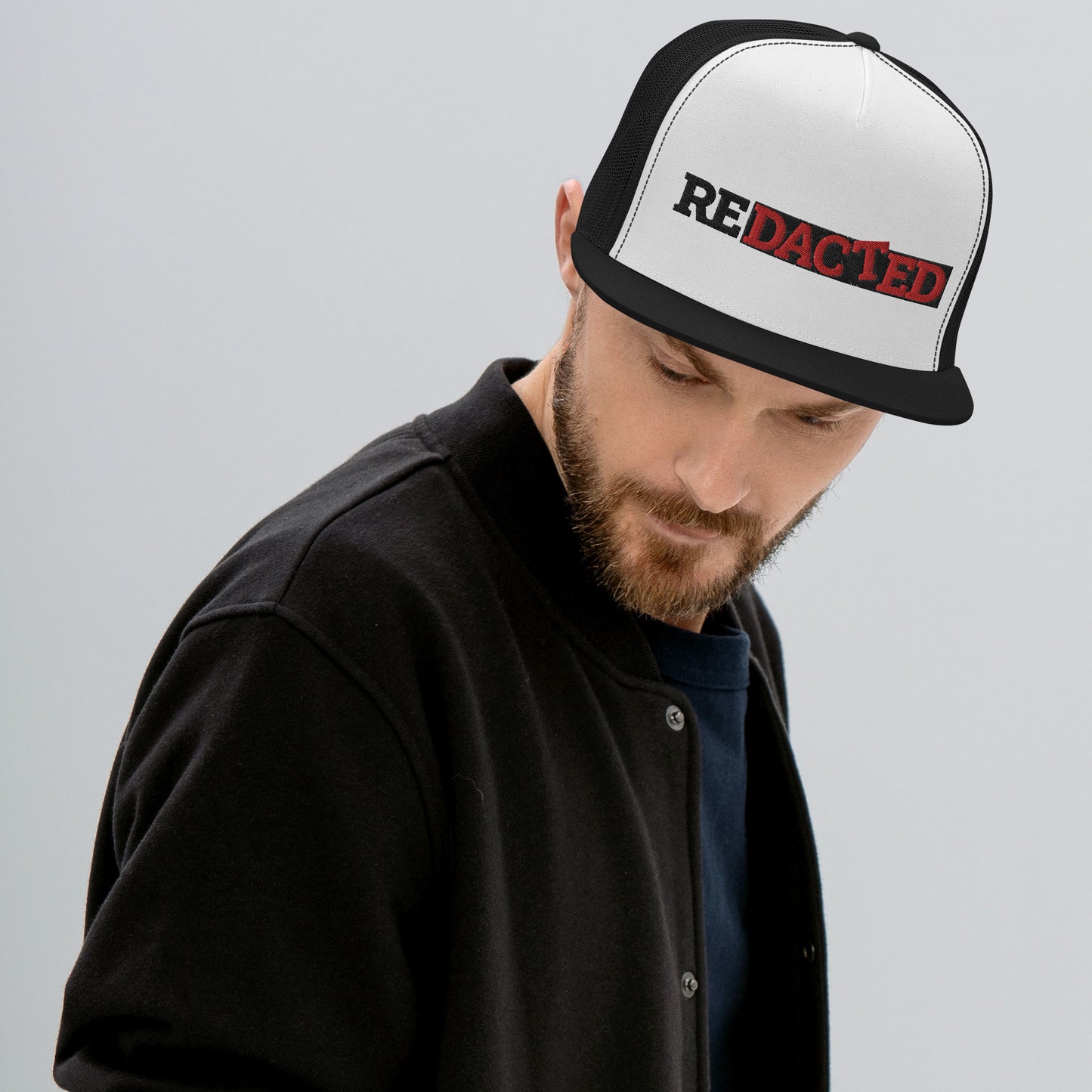 Redacted Trucker Cap