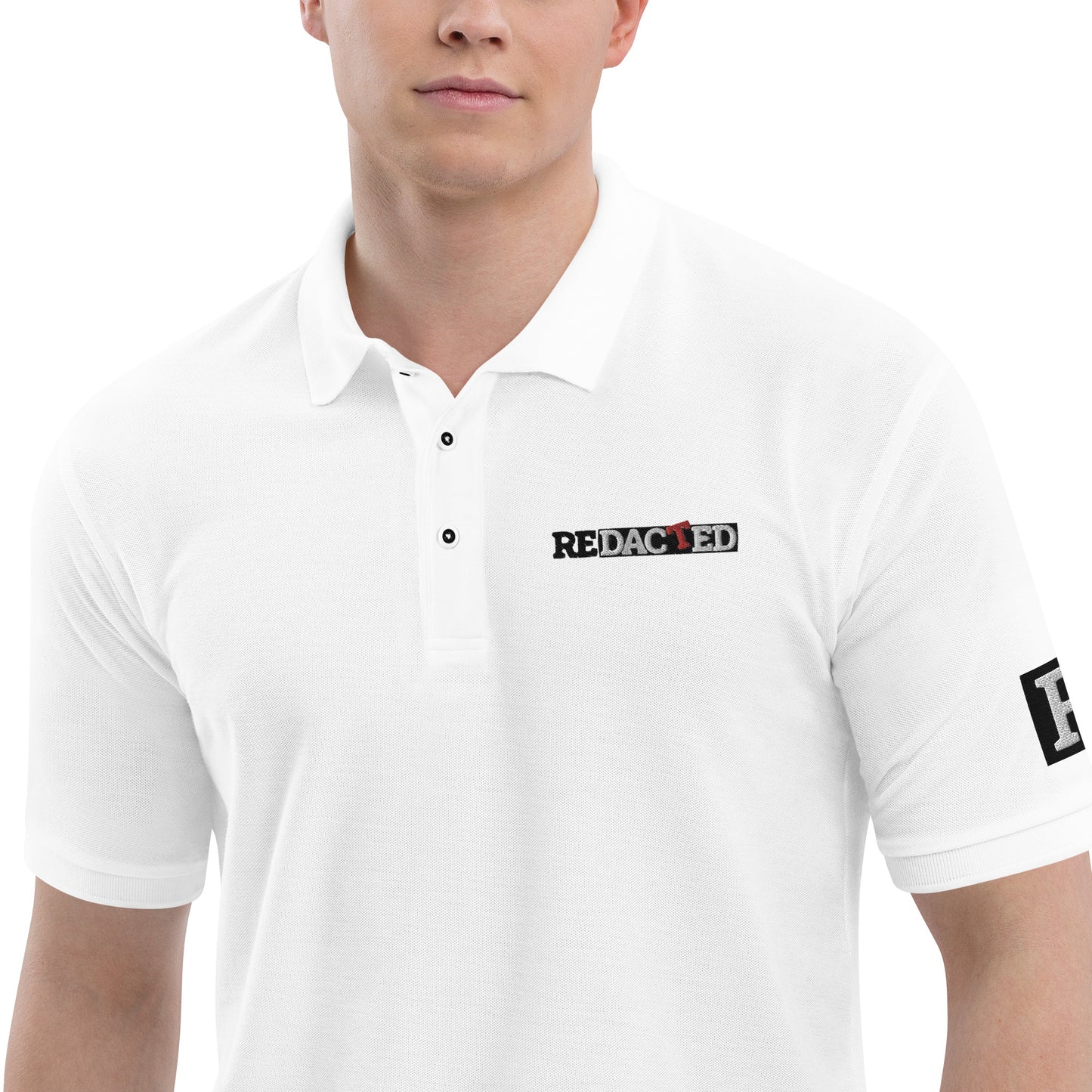 Redacted Men's Premium Polo