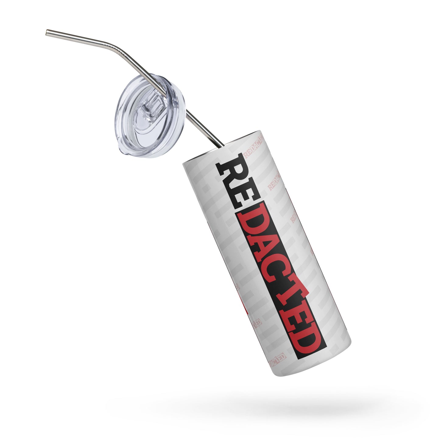 Redacted Logo Stainless steel tumbler
