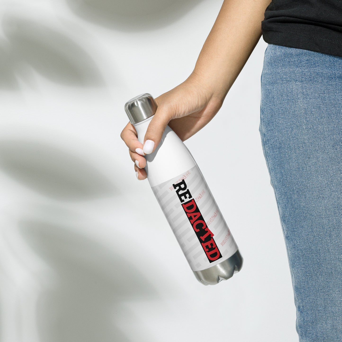 Redacted Stainless Steel Water Bottle
