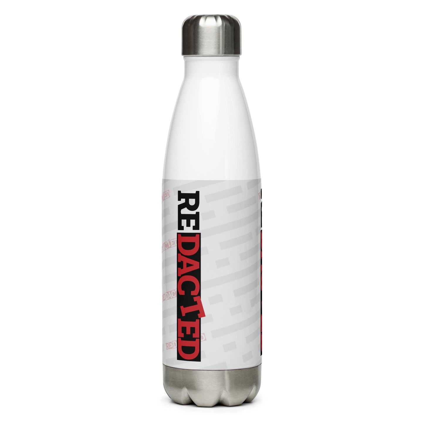 Redacted Stainless Steel Water Bottle