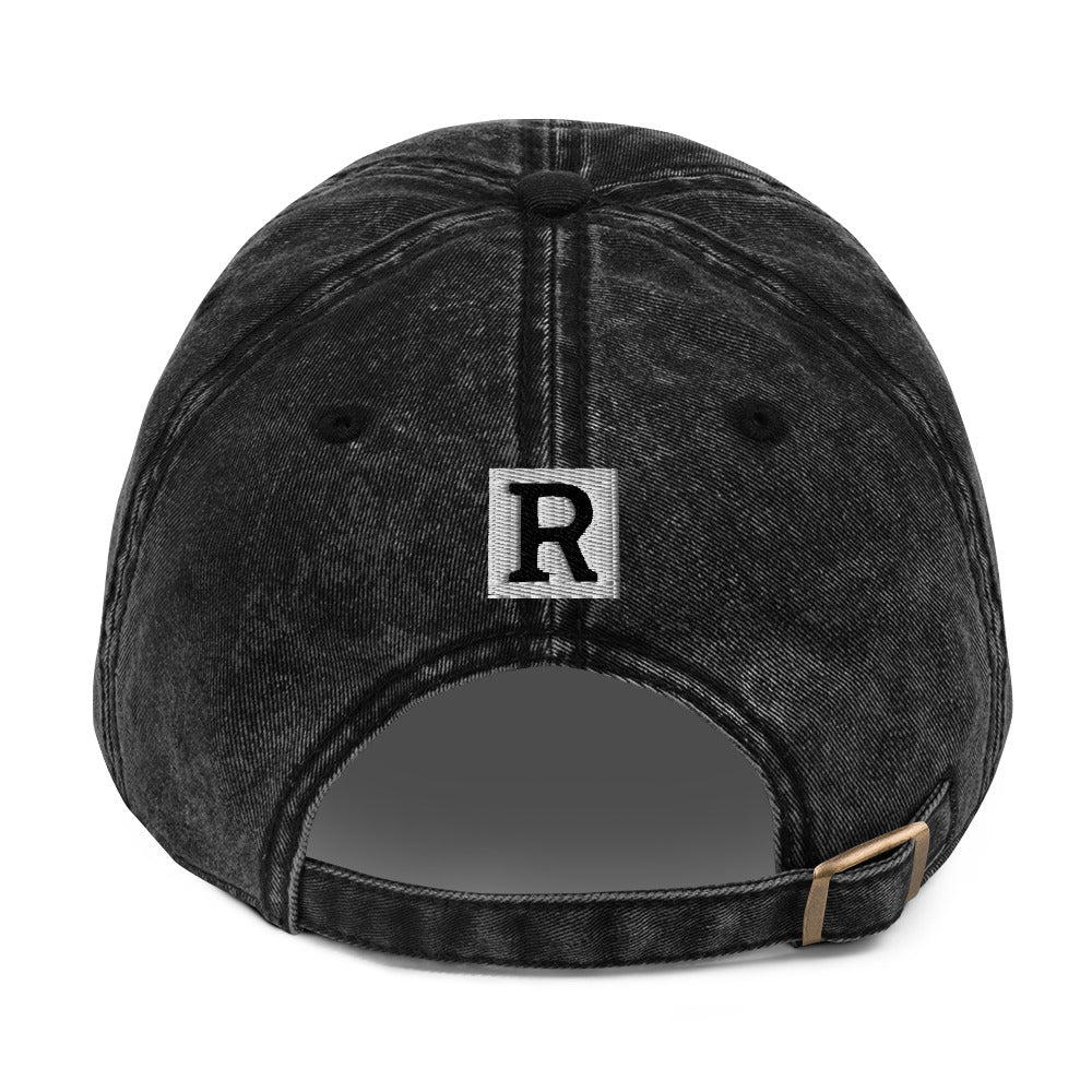 Redacted Vintage Cotton Twill Cap