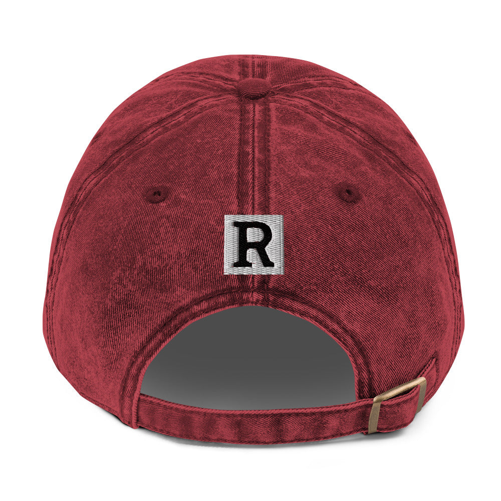 Redacted Vintage Cotton Twill Cap