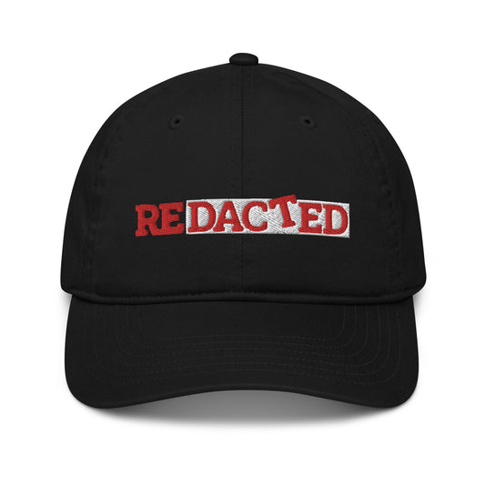 Redacted Organic dad hat