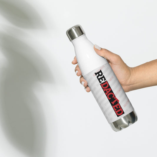 Redacted Stainless Steel Water Bottle